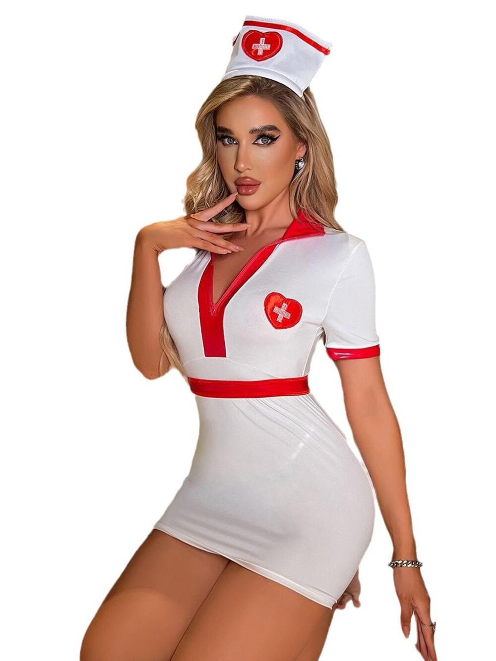 5469 Sexy Nurse Lingerie Halloween Cosplay Lingerie Naughty Nightingale
